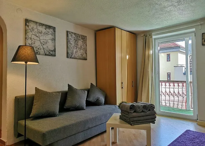 Studio In Innsbruck Old Town I 24-7 Self-Check-In 아파트 인스브루크