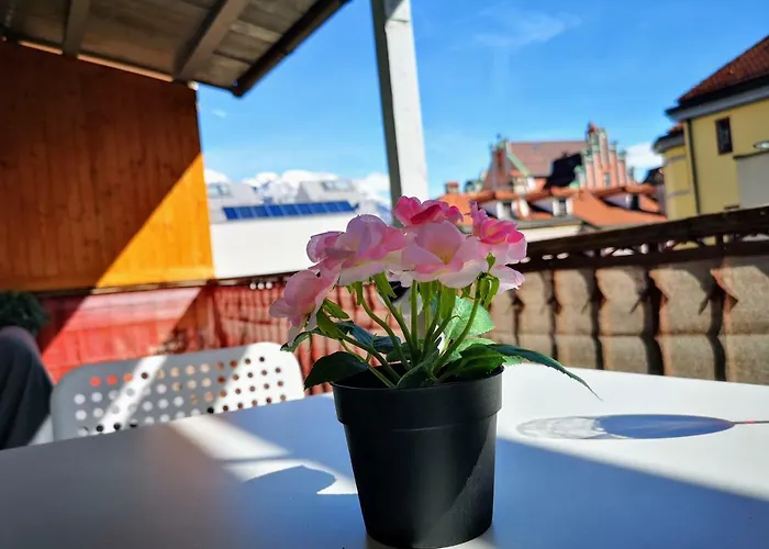 Studio In Innsbruck Old Town I 24-7 Self-Check-In 아파트